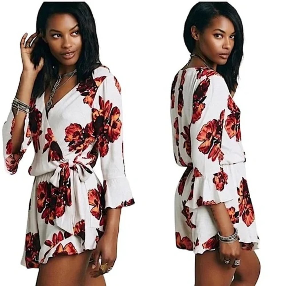 Cupshe Floral Romper